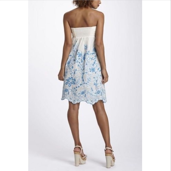 Anthropologie Vanessa Virginia Cornflower Dress - Picture 2 of 3